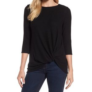 Gibson • Twist front pullover